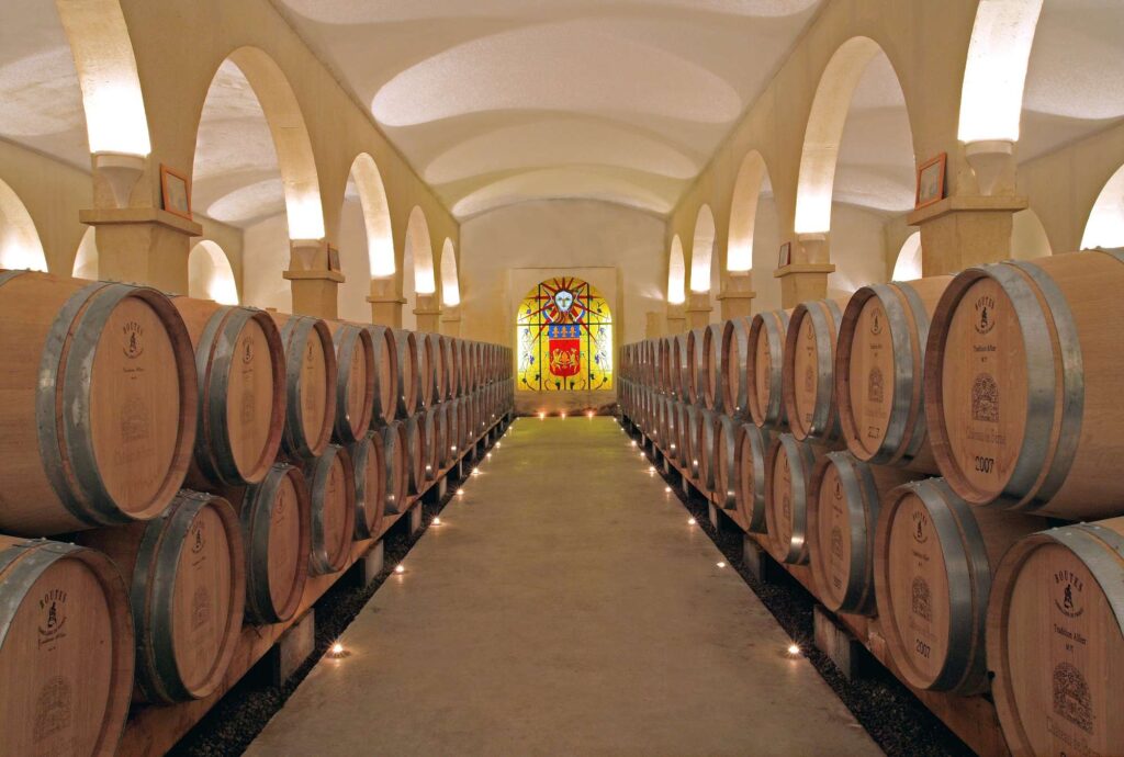Cantina a volta del Castello di Berna, visita alla cantina in Provenza